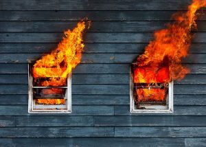 House on fire