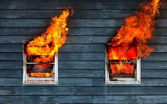 House on fire